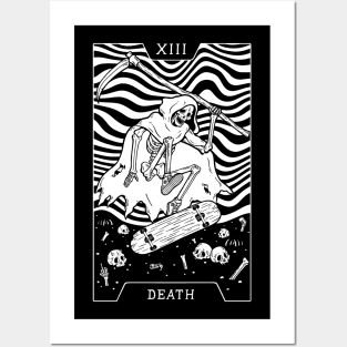 13. DEATH TAROT CARD T-SHIRT Posters and Art